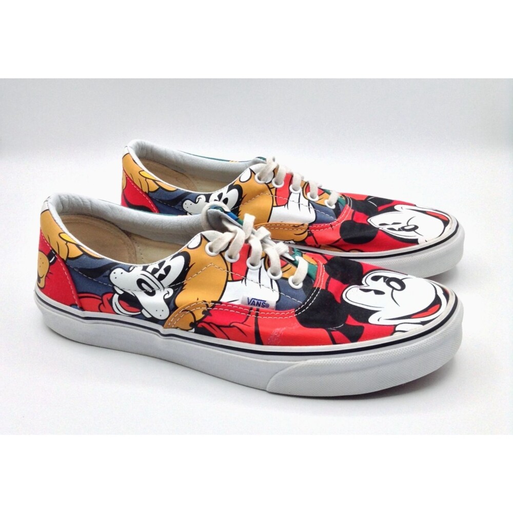 VANS x Disney Shoes Mn 10.5 Mickey Mouse & Friends Low Top Skater Street Sneaker